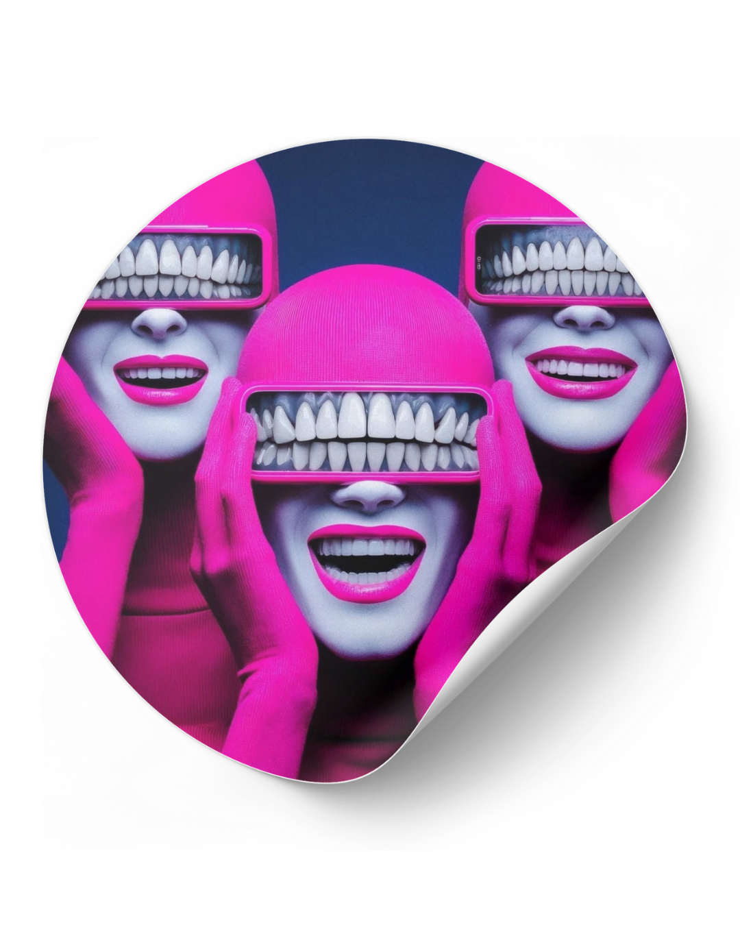 Stickers “Surreal Faces”