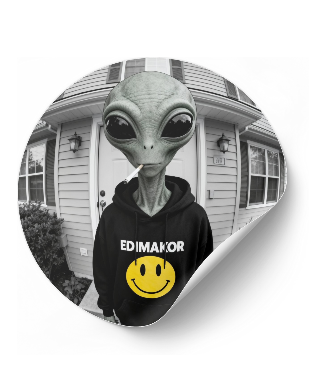 Stickers “Alieni di Quartiere”